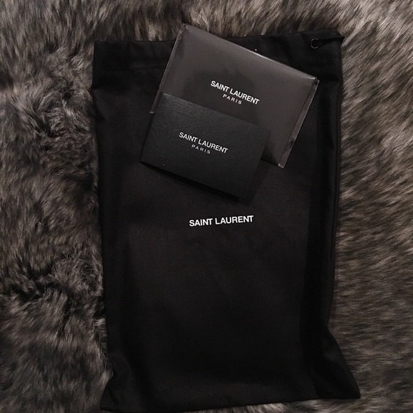 *SOLD* YSL Black Monogram Wallet on Chain - Picture 5 of 5